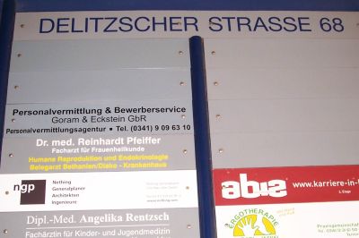 Türschild